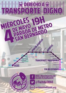 Cartel 4 Mayo