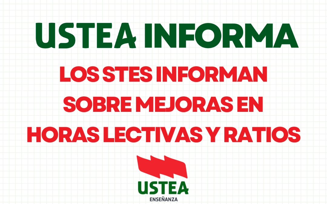 Avance en la negociación: el Ministerio de Educación propone mejoras en horas lectivas y ratios.