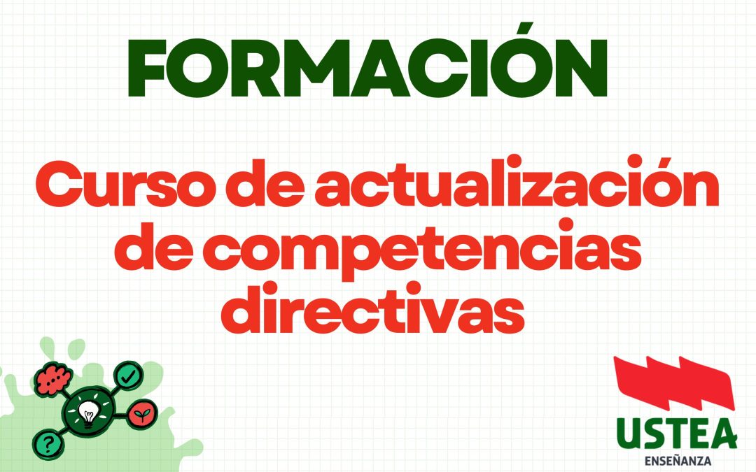 CURSO DE ACTUALIZACIÓN DE CURSO DE ACTUALIZACIÓN DE COMPETENCIAS DIRECTIVAS