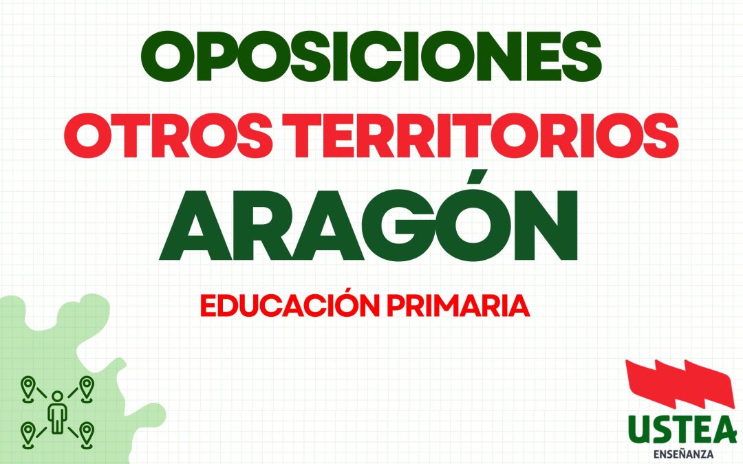 OPOSICIONES OTROS TERRITORIOS: Aragón 2026