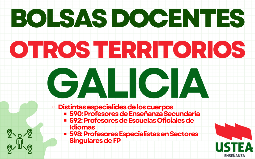 BOLSAS DE OTROS TERRITORIOS: GALICIA (590, 592 y 598)
