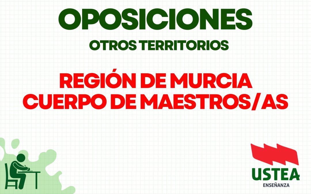 OPOSICIONES OTROS TERRITORIOS: MURCIA