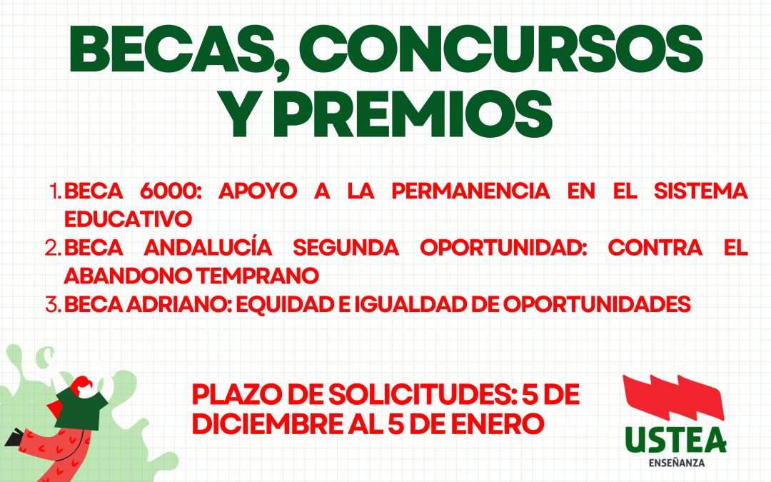 BECAS: 6000, ANDALUCÍA Y ADRIANO.