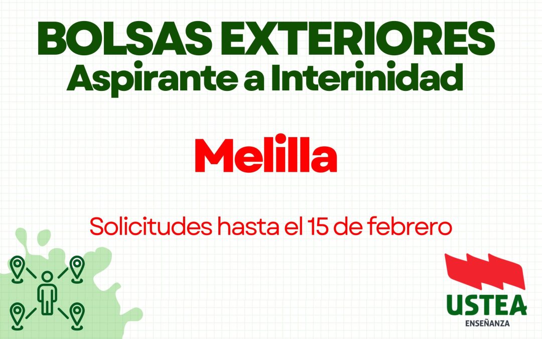 BOLSAS EXTERIORES: MELILLA