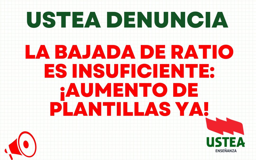 USTEA DENUNCIA: La publicidad de la bajada de ratio de la Junta es un engaño