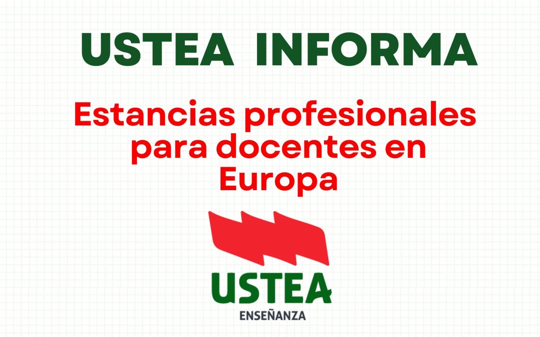 ESTANCIAS PROFESIONALES DOCENTES EN EUROPA