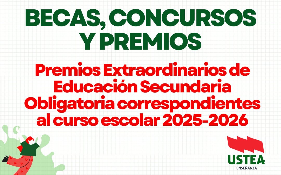 Premios Extraordinarios de Educación Secundaria Obligatoria correspondientes al curso escolar 2025-2026