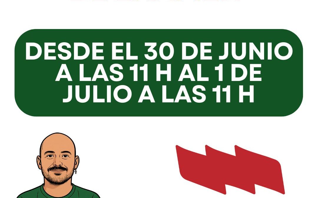 SOLICITUD COPIA DE EXAMEN: Del 30 de junio 11 h al 1 de julio 11 h (24 h)
