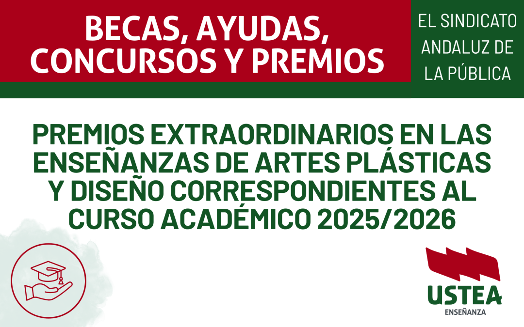 PREMIOS: Enseñanzas de Artes Plásticas y Diseño