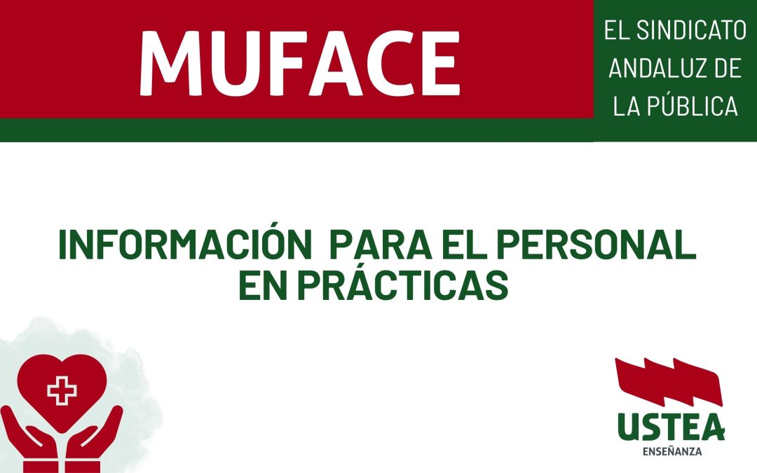 MUFACE: Información Personal seleccionado