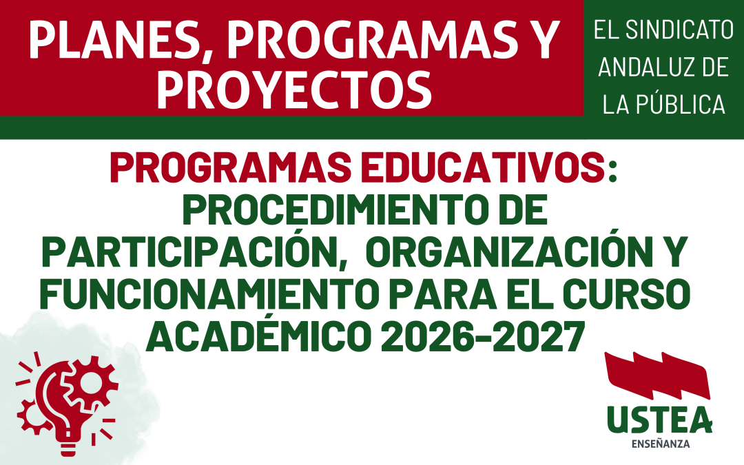 Resolución. De la Dirección General de Innovación y Formación del Profesorado y de la Dirección General de Participación e Inclusión&hellip;
