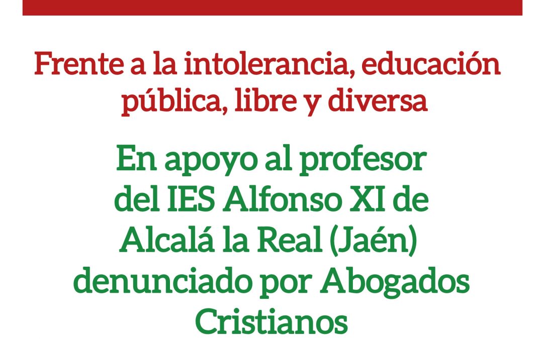 USTEA COMUNICADO:Frente a la intolerancia, educación pública, libre y diversa