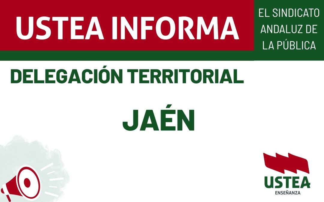 JAÉN: PUESTOS DOCENTES ESPECÍFICOS: CONVOCATORIA 26/27
