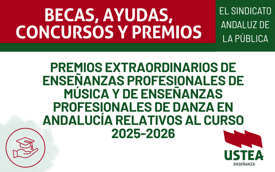 PREMIOS EXTRAORDINARIOS ENSEÑANZAS ARTÍSTICAS