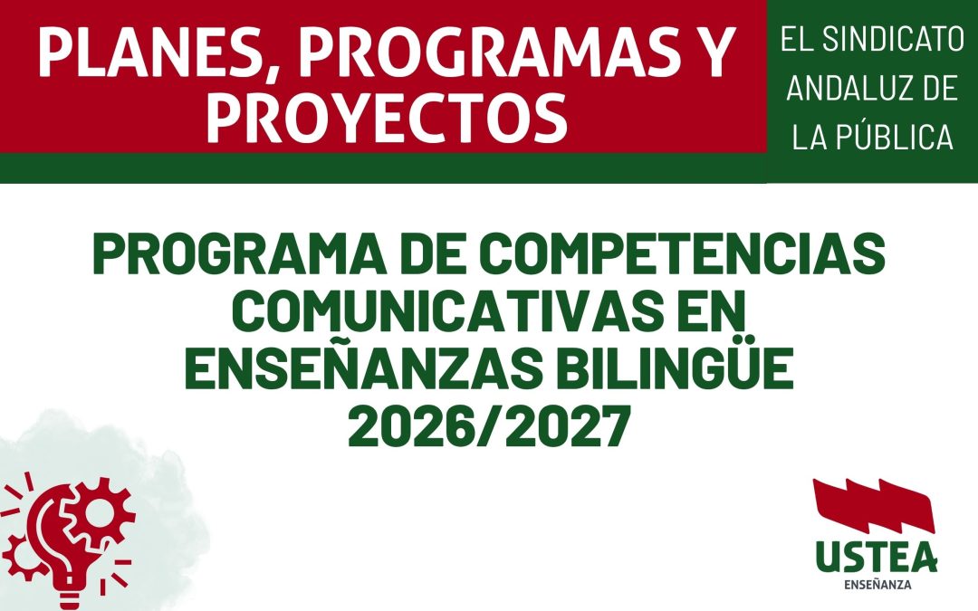 Programa de Competencias Comunicativas en Enseñanzas Bilingüe 2026/2027