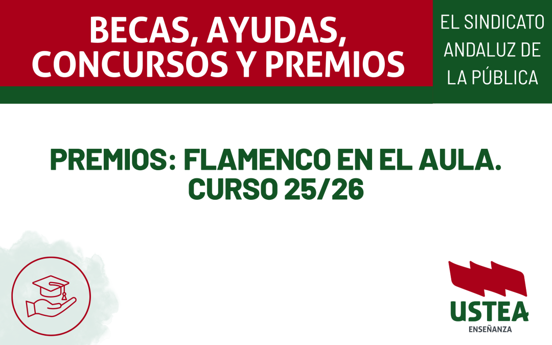 PREMIOS: FLAMENCO EN EL AULA. Curso 25/26