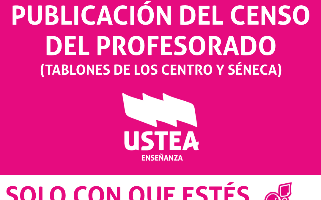 ELECCIONES SINDICALES 2026 | ¡COMPRUEBA QUE ESTÁS EN EL CENSO ELECTORAL!