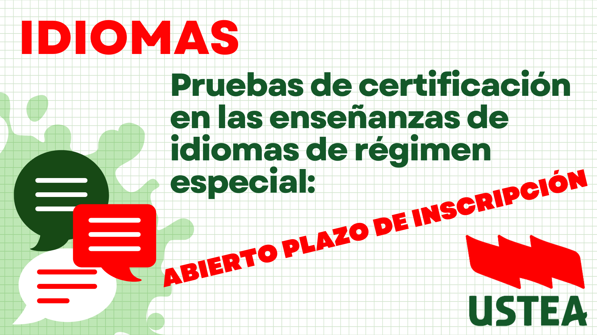 Idiomas Abierto Plazo De Inscripción A Las Pruebas De Certificación Educación 1537