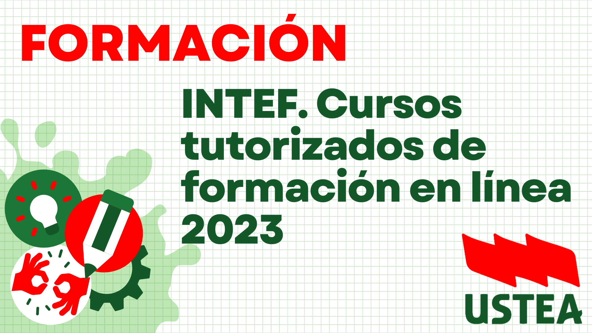 Cursos Tutorizados Online 2023 (INTEF) - Educación