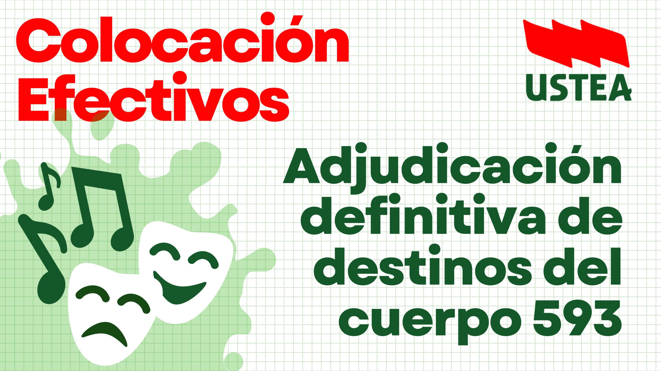 Colocación De Efectivos Adjudicación Definitiva Del Cuerpo 593 Educación 1986