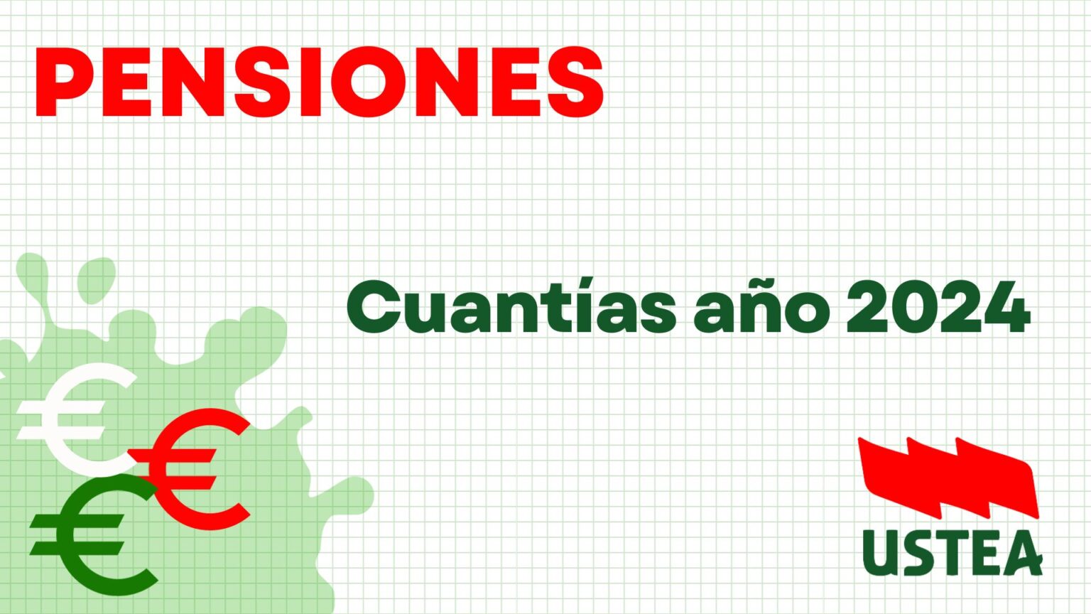 Pensiones. Revalorización y tabla de cuantías para el año 2024 Educación