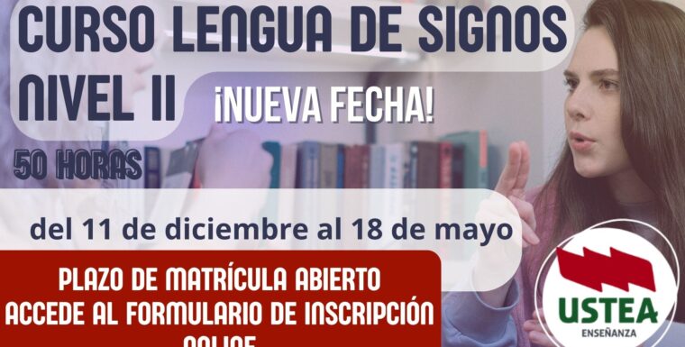 Curso de LENGUA DE SIGNOS. Nivel II